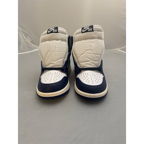 Air Jordan 1 high midnight navy white OG women’s shoes size 6.5 DZ5485 401 - Picture 2 of 8